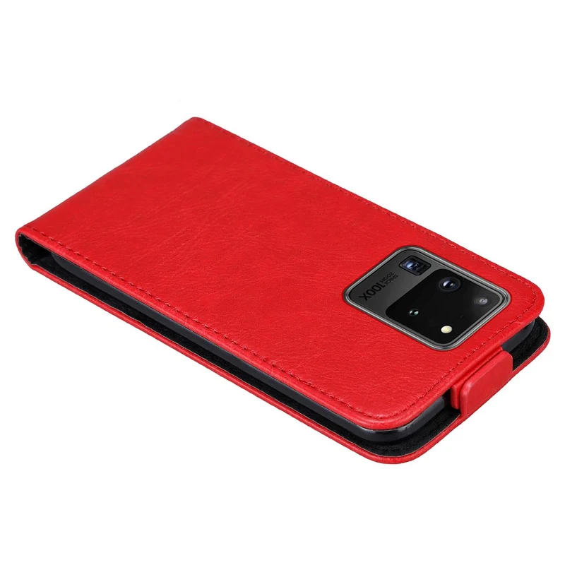 Cadorabo Hülle kompatibel mit Samsung Galaxy S20 ULTRA Schutzhülle im Flip Design mit Magnetverschluss