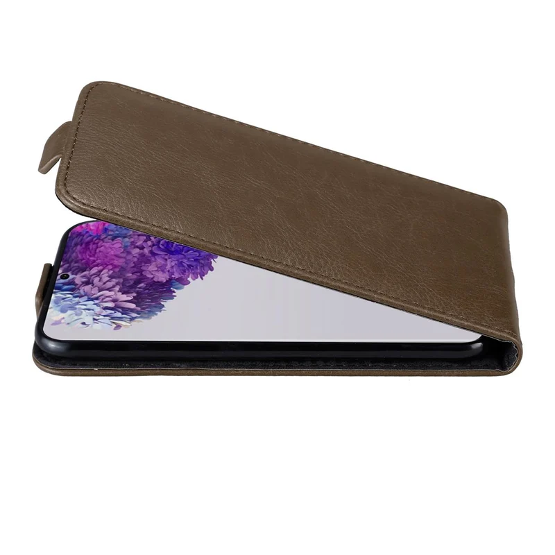 Cadorabo Hülle kompatibel mit Samsung Galaxy S20 ULTRA Schutzhülle im Flip Design mit Magnetverschluss
