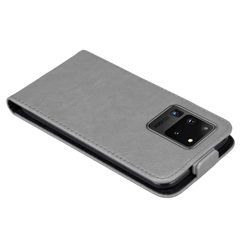 Cadorabo Hülle kompatibel mit Samsung Galaxy S20 ULTRA Schutzhülle im Flip Design mit Magnetverschluss
