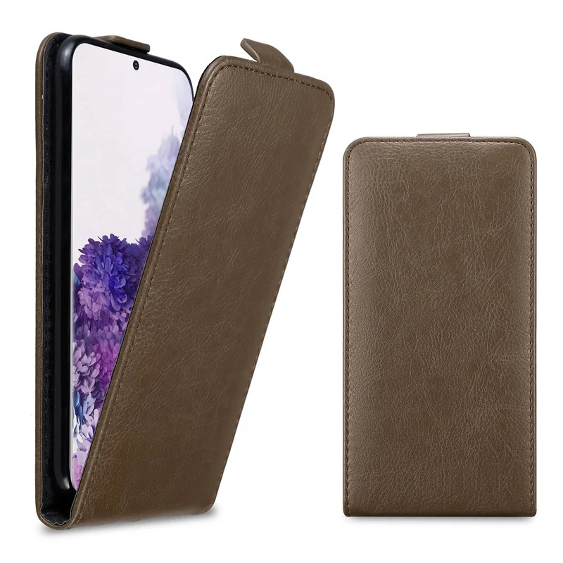 Cadorabo Hülle kompatibel mit Samsung Galaxy S20 PLUS Schutzhülle im Flip Design mit Magnetverschluss