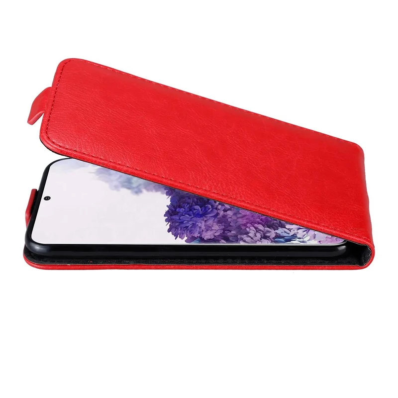 Cadorabo Hülle kompatibel mit Samsung Galaxy S20 Schutzhülle im Flip Design mit Magnetverschluss