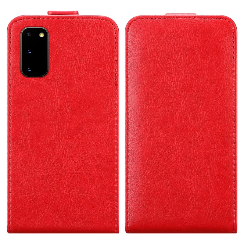 Cadorabo Hülle kompatibel mit Samsung Galaxy S20 Schutzhülle im Flip Design mit Magnetverschluss