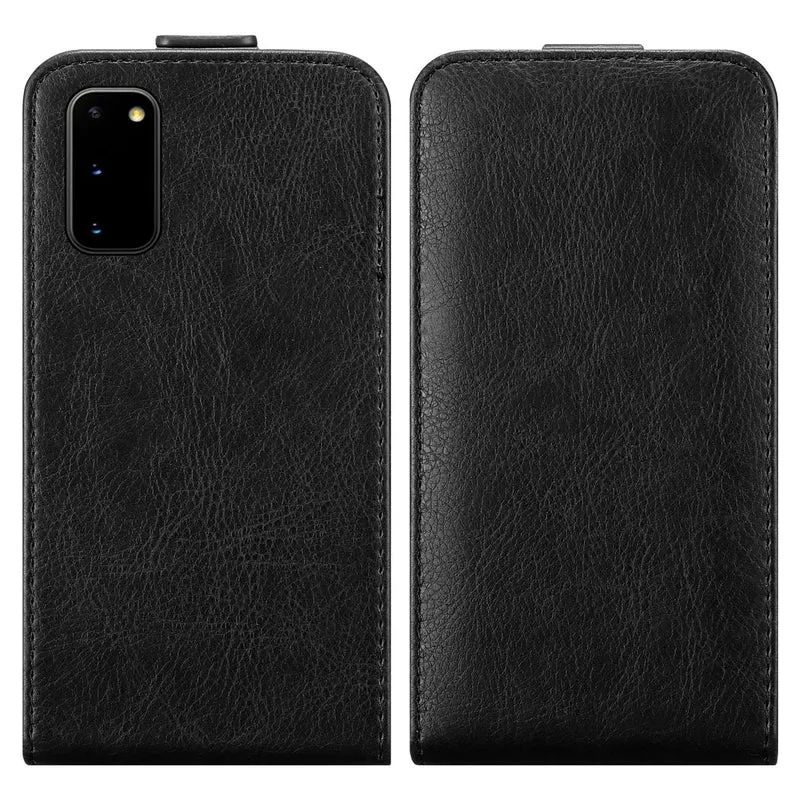 Cadorabo Hülle kompatibel mit Samsung Galaxy S20 Schutzhülle im Flip Design mit Magnetverschluss