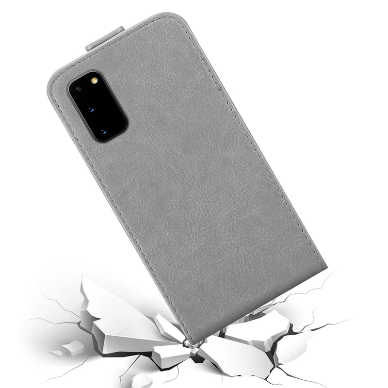 Cadorabo Hülle kompatibel mit Samsung Galaxy S20 Schutzhülle im Flip Design mit Magnetverschluss