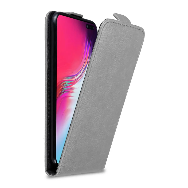Cadorabo Hülle kompatibel mit Samsung Galaxy S10 5G Schutzhülle im Flip Design mit Magnetverschluss