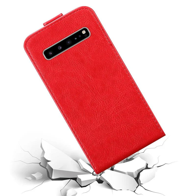 Cadorabo Hülle kompatibel mit Samsung Galaxy S10 5G Schutzhülle im Flip Design mit Magnetverschluss