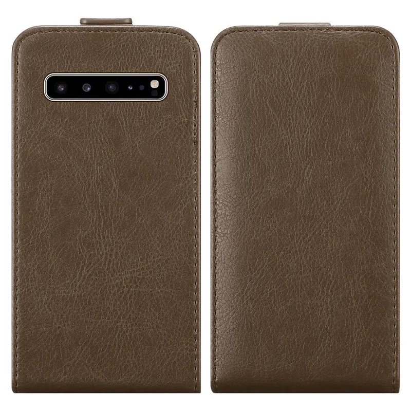 Cadorabo Hülle kompatibel mit Samsung Galaxy S10 5G Schutzhülle im Flip Design mit Magnetverschluss