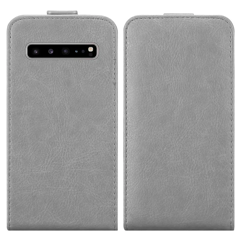 Cadorabo Hülle kompatibel mit Samsung Galaxy S10 5G Schutzhülle im Flip Design mit Magnetverschluss