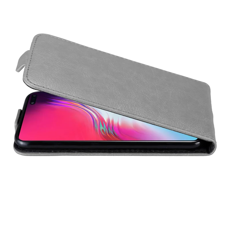 Cadorabo Hülle kompatibel mit Samsung Galaxy S10 5G Schutzhülle im Flip Design mit Magnetverschluss