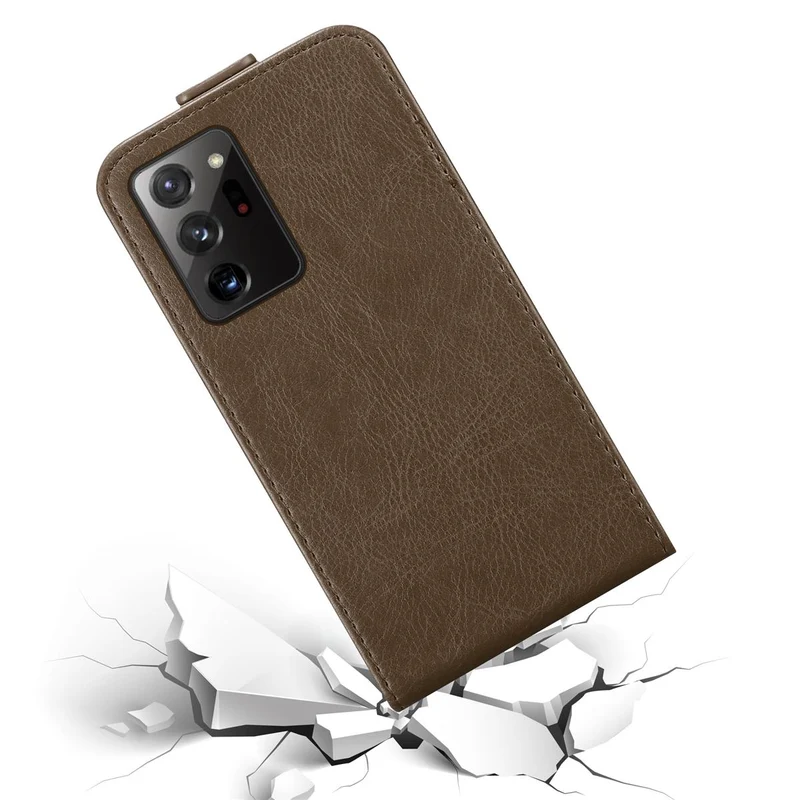 Cadorabo Hülle kompatibel mit Samsung Galaxy NOTE 20 ULTRA Schutzhülle im Flip Design mit Magnetverschluss