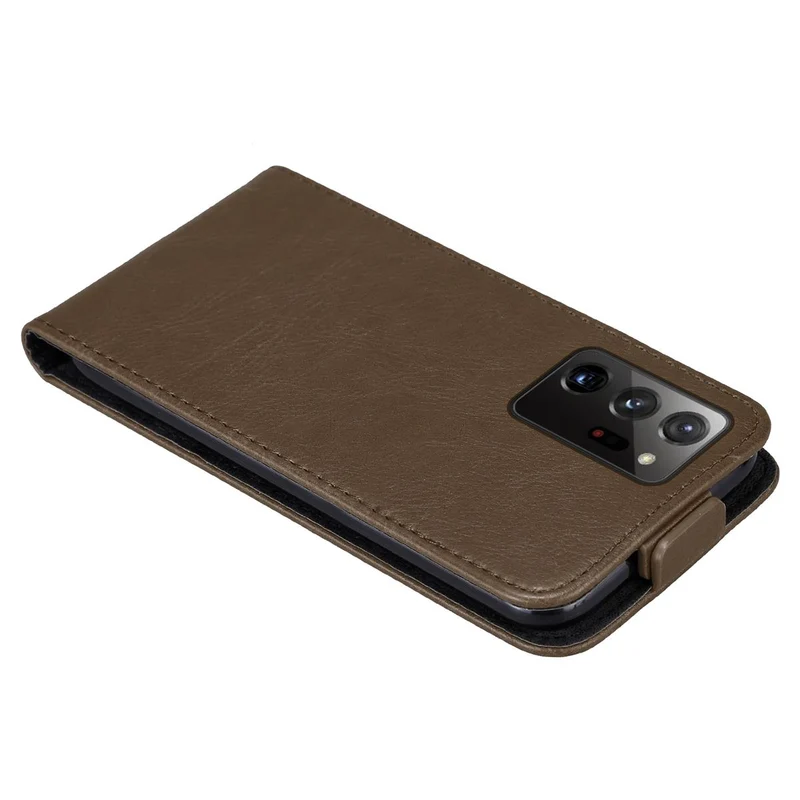 Cadorabo Hülle kompatibel mit Samsung Galaxy NOTE 20 ULTRA Schutzhülle im Flip Design mit Magnetverschluss
