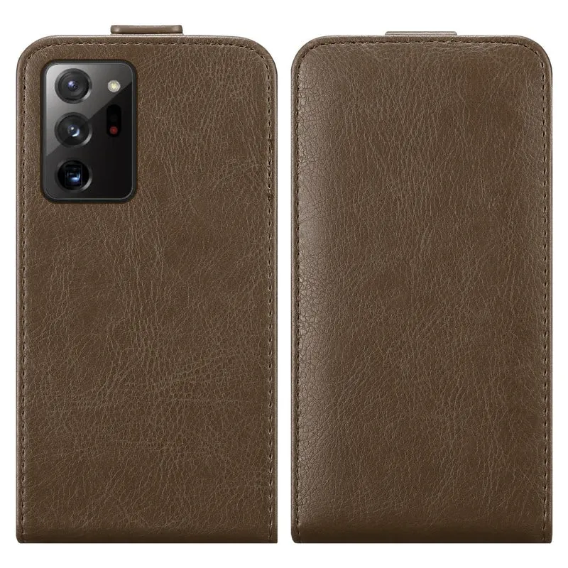 Cadorabo Hülle kompatibel mit Samsung Galaxy NOTE 20 ULTRA Schutzhülle im Flip Design mit Magnetverschluss