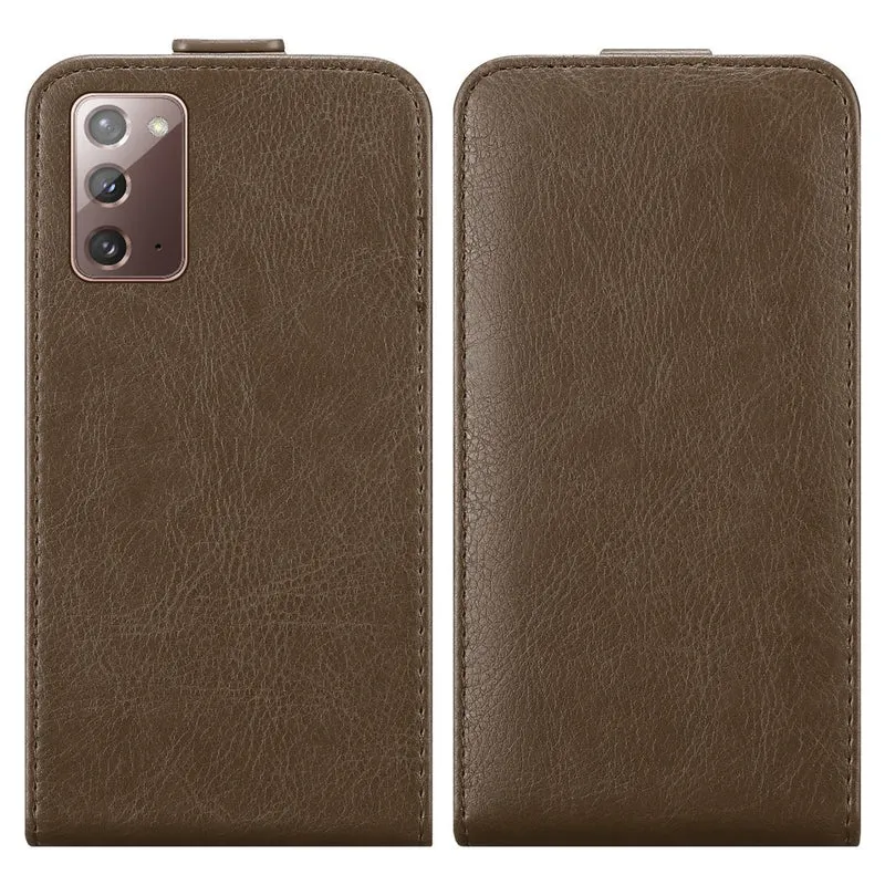 Cadorabo Hülle kompatibel mit Samsung Galaxy NOTE 20 PLUS Schutzhülle im Flip Design mit Magnetverschluss