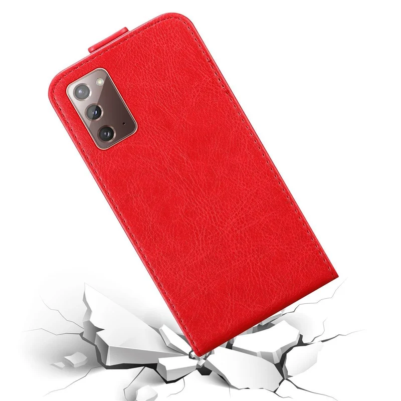 Cadorabo Hülle kompatibel mit Samsung Galaxy NOTE 20 Schutzhülle im Flip Design mit Magnetverschluss