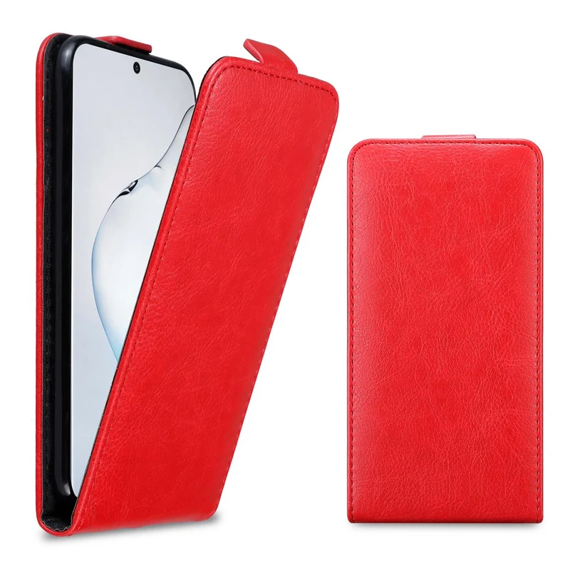 Cadorabo Hülle kompatibel mit Samsung Galaxy NOTE 10 PLUS Schutzhülle im Flip Design mit Magnetverschluss