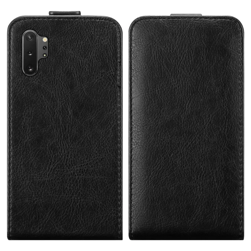 Cadorabo Hülle kompatibel mit Samsung Galaxy NOTE 10 PLUS Schutzhülle im Flip Design mit Magnetverschluss