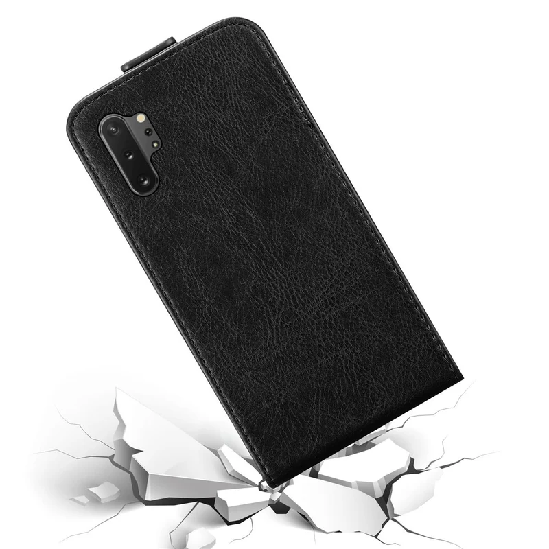Cadorabo Hülle kompatibel mit Samsung Galaxy NOTE 10 PLUS Schutzhülle im Flip Design mit Magnetverschluss