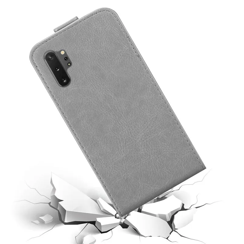 Cadorabo Hülle kompatibel mit Samsung Galaxy NOTE 10 PLUS Schutzhülle im Flip Design mit Magnetverschluss
