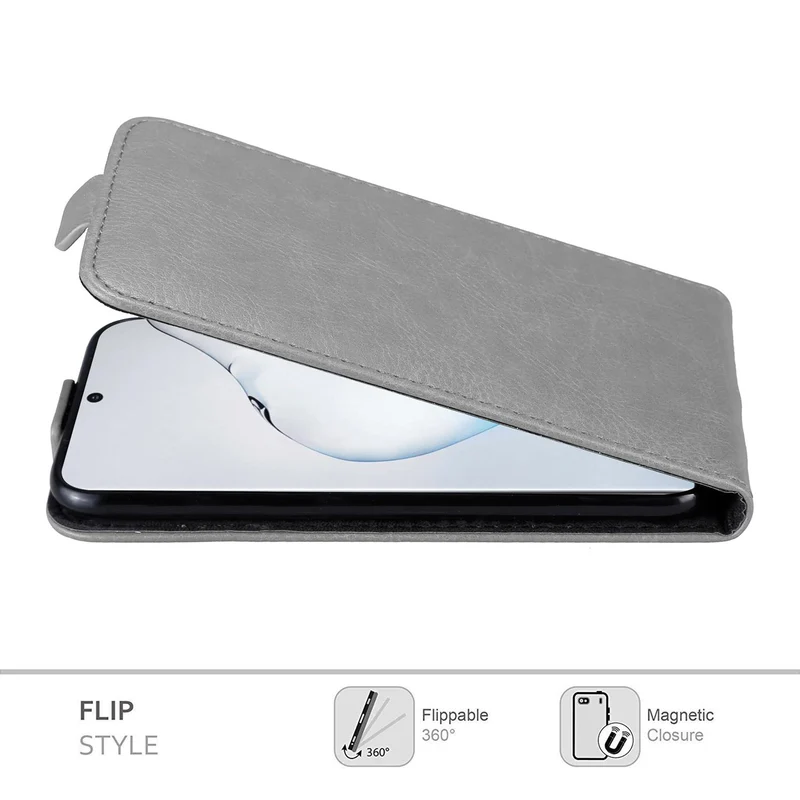 Cadorabo Hülle kompatibel mit Samsung Galaxy NOTE 10 PLUS Schutzhülle im Flip Design mit Magnetverschluss