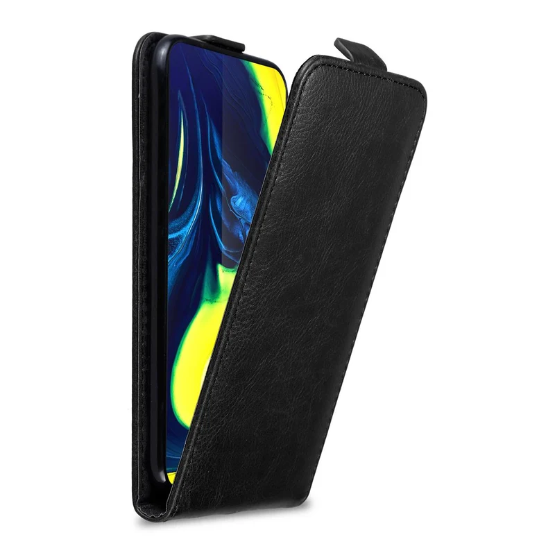 Cadorabo Hülle kompatibel mit Samsung Galaxy A80 / A90 4G Schutzhülle im Flip Design mit Magnetverschluss