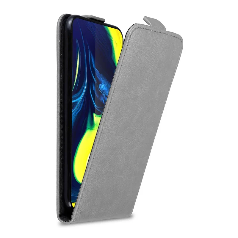 Cadorabo Hülle kompatibel mit Samsung Galaxy A80 / A90 4G Schutzhülle im Flip Design mit Magnetverschluss