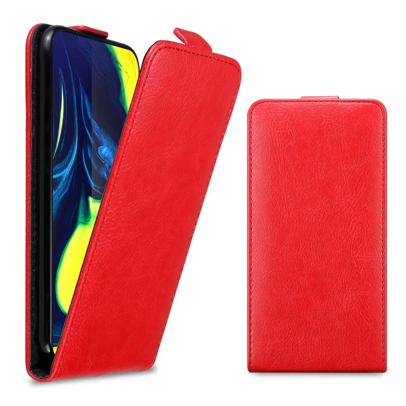 Cadorabo Hülle kompatibel mit Samsung Galaxy A80 / A90 4G Schutzhülle im Flip Design mit Magnetverschluss