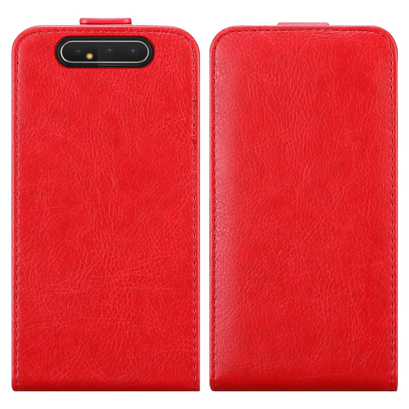 Cadorabo Hülle kompatibel mit Samsung Galaxy A80 / A90 4G Schutzhülle im Flip Design mit Magnetverschluss