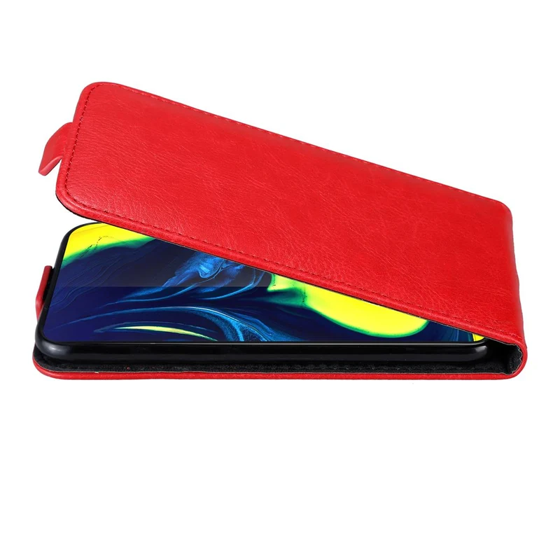 Cadorabo Hülle kompatibel mit Samsung Galaxy A80 / A90 4G Schutzhülle im Flip Design mit Magnetverschluss