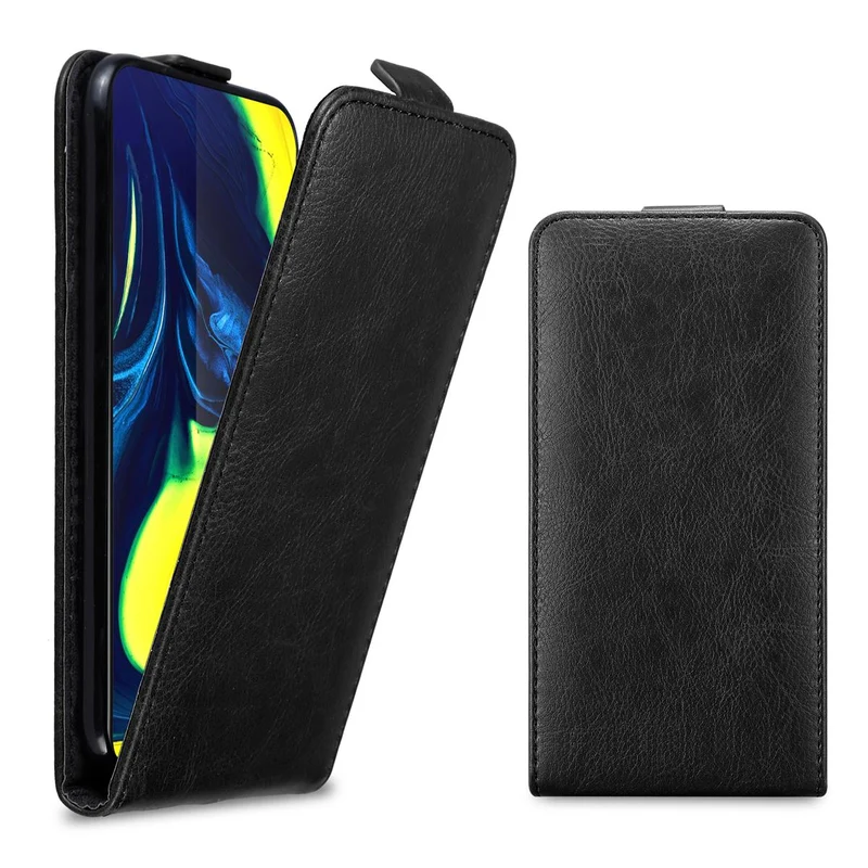 Cadorabo Hülle kompatibel mit Samsung Galaxy A80 / A90 4G Schutzhülle im Flip Design mit Magnetverschluss
