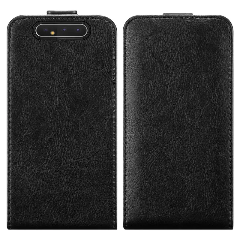 Cadorabo Hülle kompatibel mit Samsung Galaxy A80 / A90 4G Schutzhülle im Flip Design mit Magnetverschluss