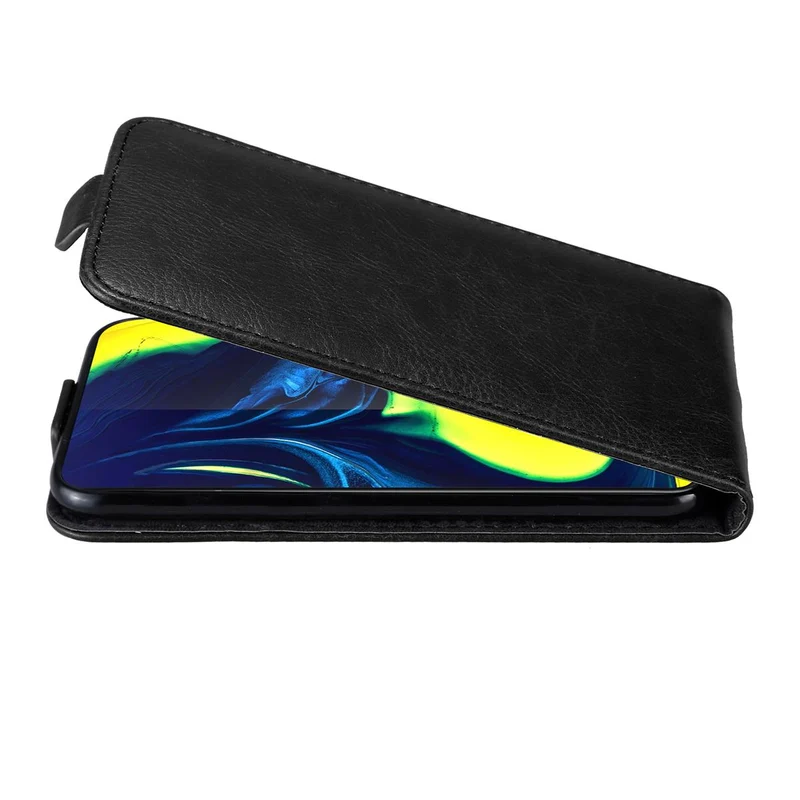 Cadorabo Hülle kompatibel mit Samsung Galaxy A80 / A90 4G Schutzhülle im Flip Design mit Magnetverschluss