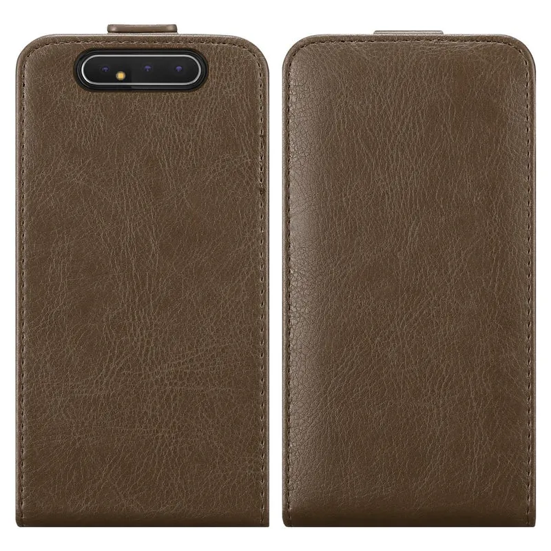 Cadorabo Hülle kompatibel mit Samsung Galaxy A80 / A90 4G Schutzhülle im Flip Design mit Magnetverschluss