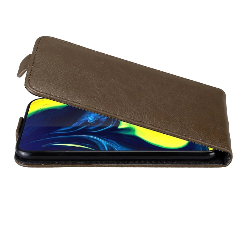 Cadorabo Hülle kompatibel mit Samsung Galaxy A80 / A90 4G Schutzhülle im Flip Design mit Magnetverschluss