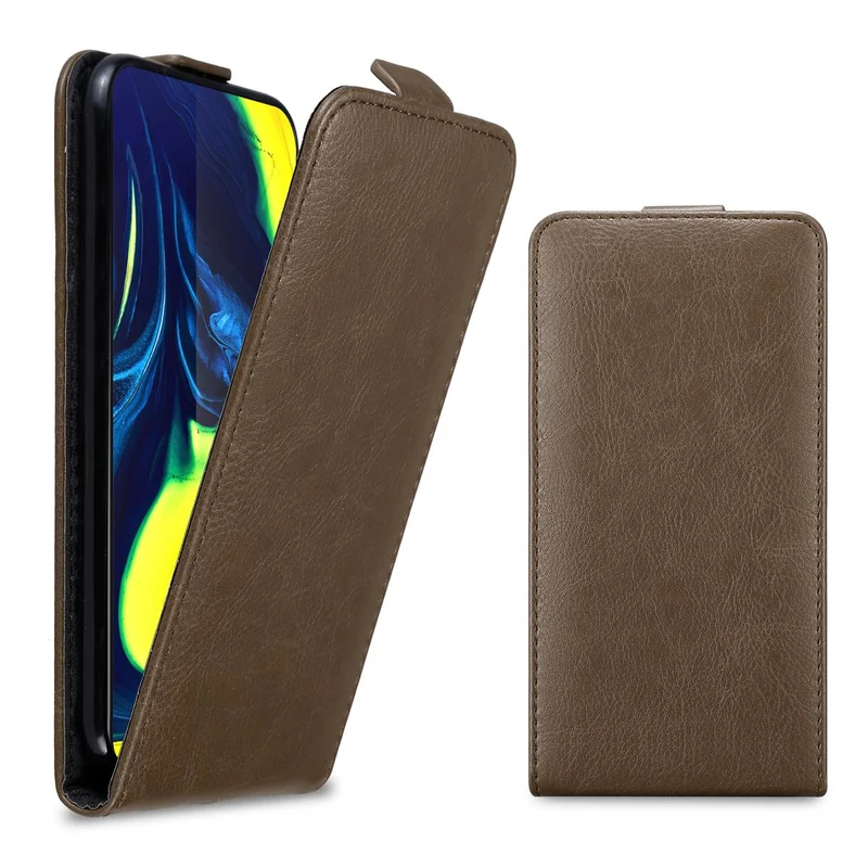 Cadorabo Hülle kompatibel mit Samsung Galaxy A80 / A90 4G Schutzhülle im Flip Design mit Magnetverschluss