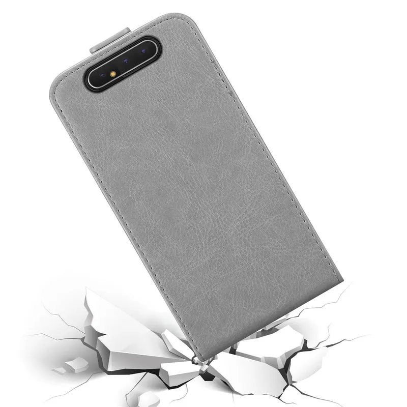 Cadorabo Hülle kompatibel mit Samsung Galaxy A80 / A90 4G Schutzhülle im Flip Design mit Magnetverschluss