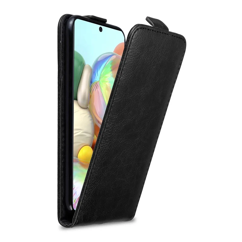 Cadorabo Hülle kompatibel mit Samsung Galaxy A71 4G Schutzhülle im Flip Design mit Magnetverschluss