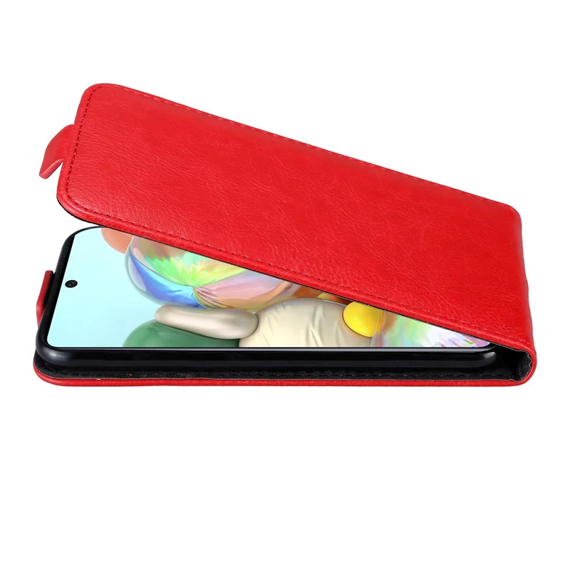 Cadorabo Hülle kompatibel mit Samsung Galaxy A71 4G Schutzhülle im Flip Design mit Magnetverschluss