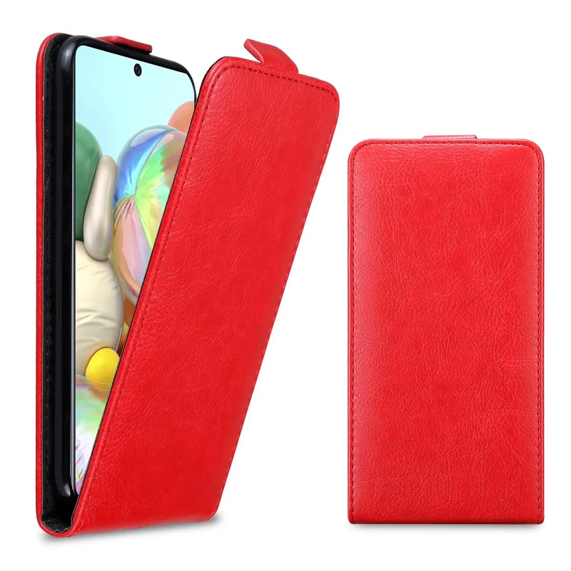 Cadorabo Hülle kompatibel mit Samsung Galaxy A71 4G Schutzhülle im Flip Design mit Magnetverschluss