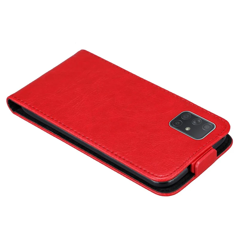 Cadorabo Hülle kompatibel mit Samsung Galaxy A71 4G Schutzhülle im Flip Design mit Magnetverschluss