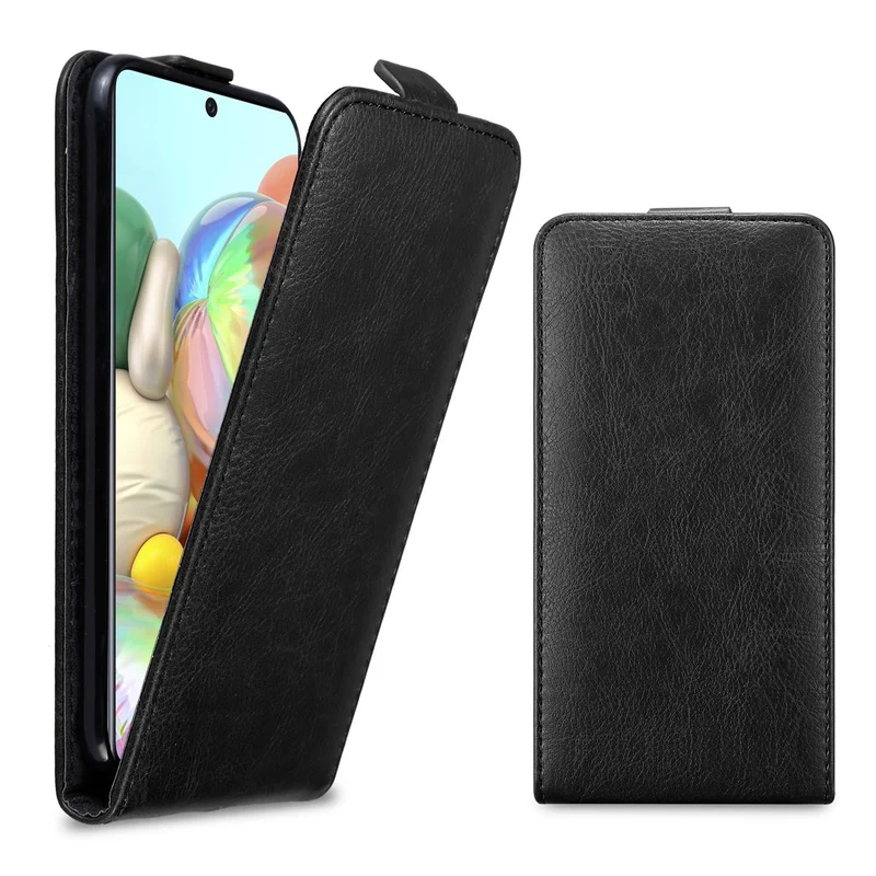 Cadorabo Hülle kompatibel mit Samsung Galaxy A71 4G Schutzhülle im Flip Design mit Magnetverschluss