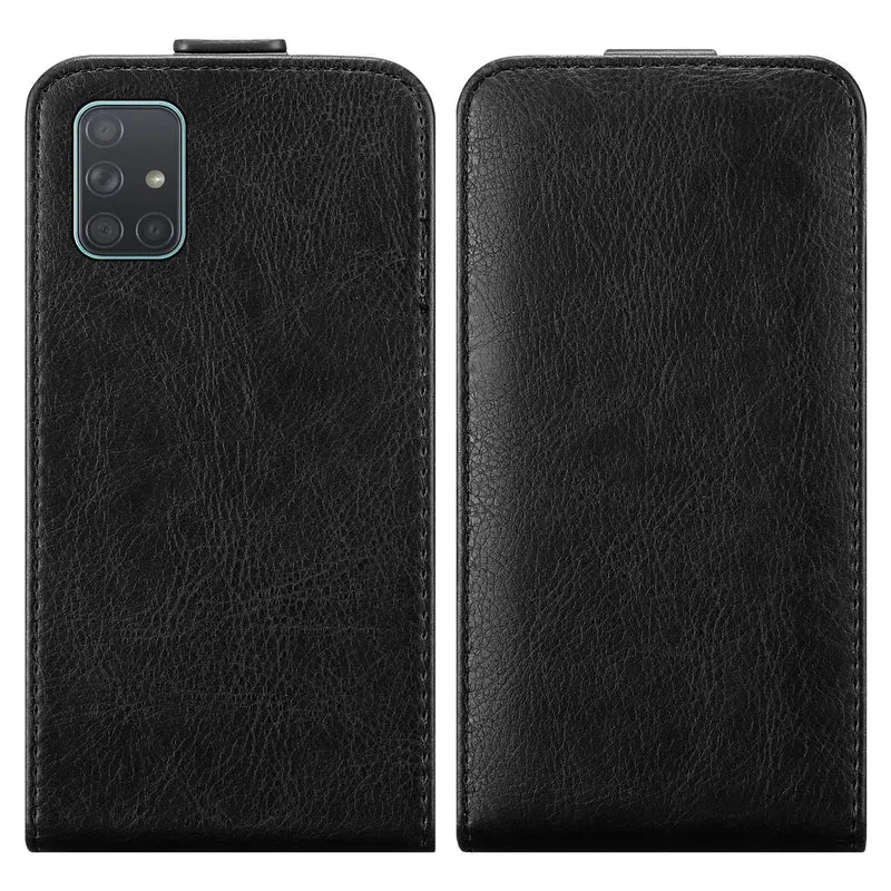 Cadorabo Hülle kompatibel mit Samsung Galaxy A71 4G Schutzhülle im Flip Design mit Magnetverschluss