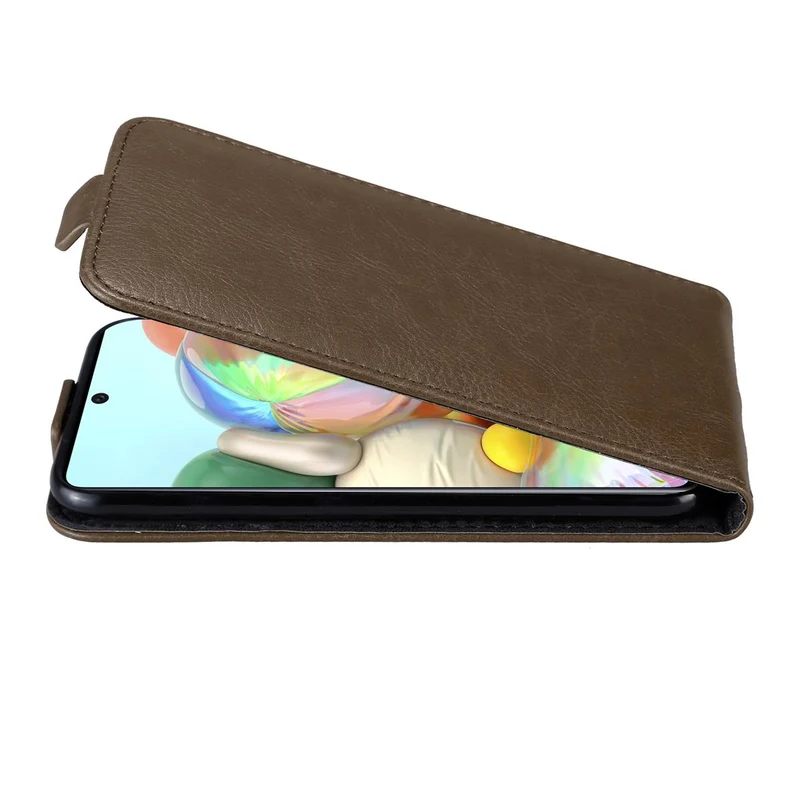 Cadorabo Hülle kompatibel mit Samsung Galaxy A71 4G Schutzhülle im Flip Design mit Magnetverschluss