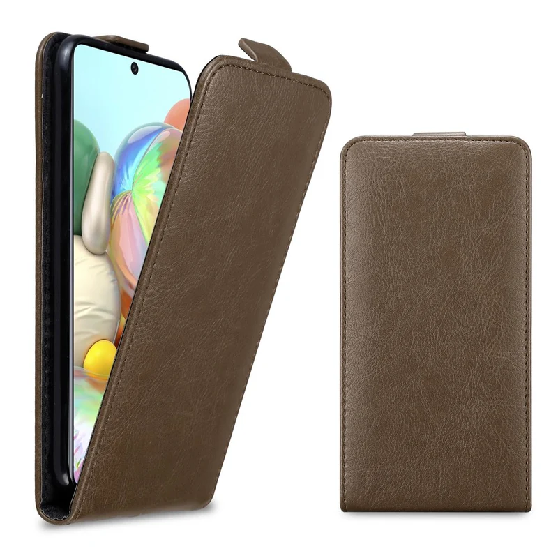 Cadorabo Hülle kompatibel mit Samsung Galaxy A71 4G Schutzhülle im Flip Design mit Magnetverschluss