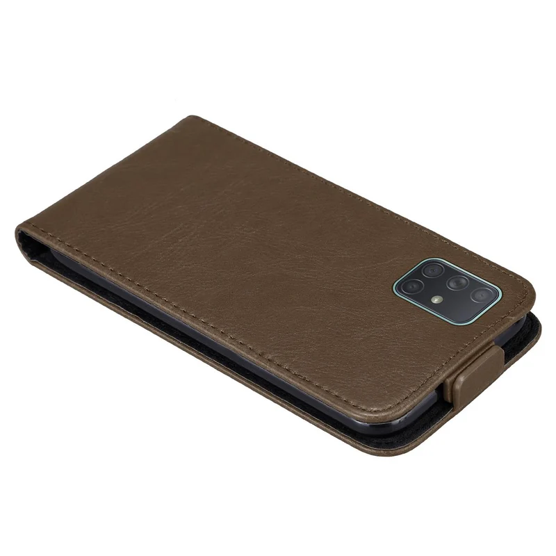 Cadorabo Hülle kompatibel mit Samsung Galaxy A71 4G Schutzhülle im Flip Design mit Magnetverschluss