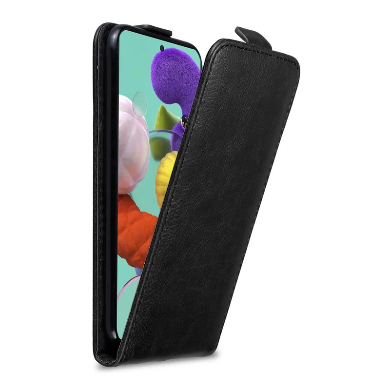 Cadorabo Hülle kompatibel mit Samsung Galaxy A51 5G Schutzhülle im Flip Design mit Magnetverschluss