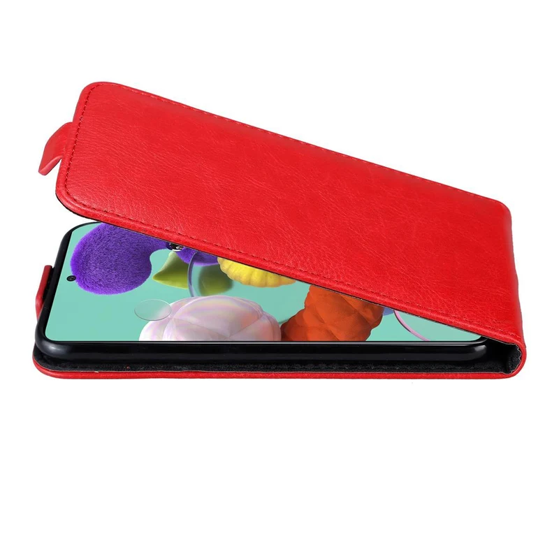 Cadorabo Hülle kompatibel mit Samsung Galaxy A51 5G Schutzhülle im Flip Design mit Magnetverschluss