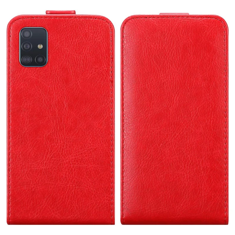 Cadorabo Hülle kompatibel mit Samsung Galaxy A51 5G Schutzhülle im Flip Design mit Magnetverschluss