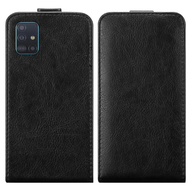 Cadorabo Hülle kompatibel mit Samsung Galaxy A51 5G Schutzhülle im Flip Design mit Magnetverschluss