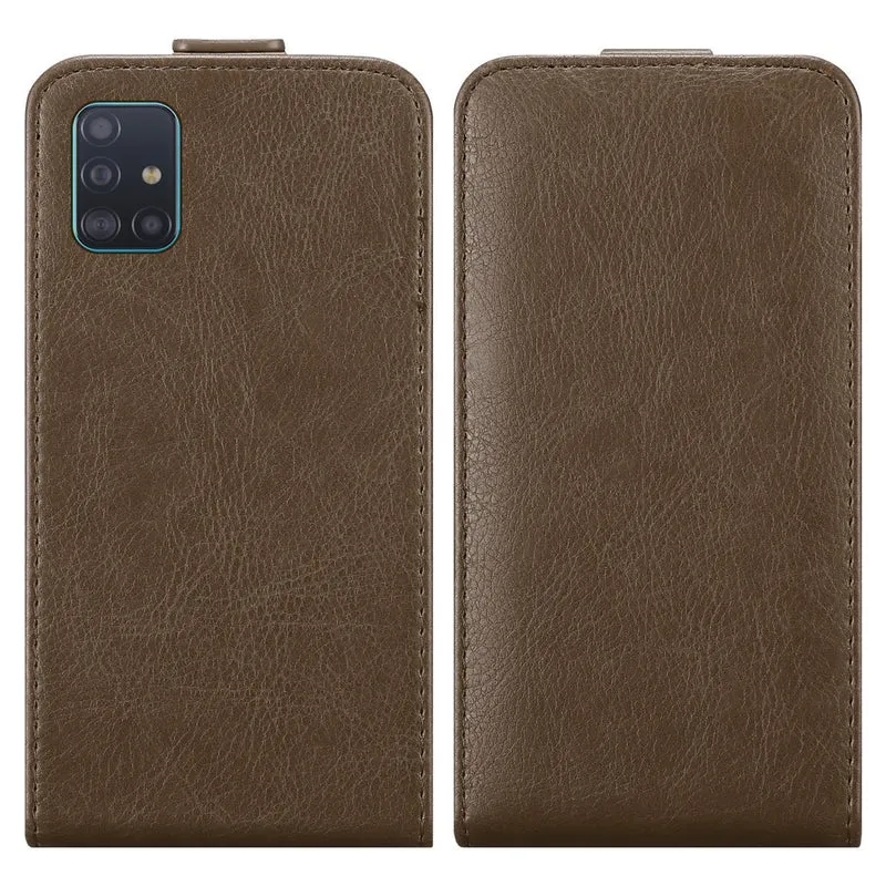 Cadorabo Hülle kompatibel mit Samsung Galaxy A51 5G Schutzhülle im Flip Design mit Magnetverschluss