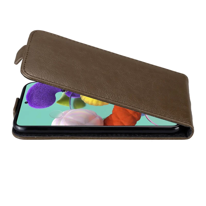Cadorabo Hülle kompatibel mit Samsung Galaxy A51 5G Schutzhülle im Flip Design mit Magnetverschluss